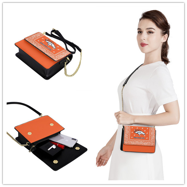 Denver Broncos PU Leather Crossbody Bags 001 Denver Broncos PU Leather Crossbody Bags 001